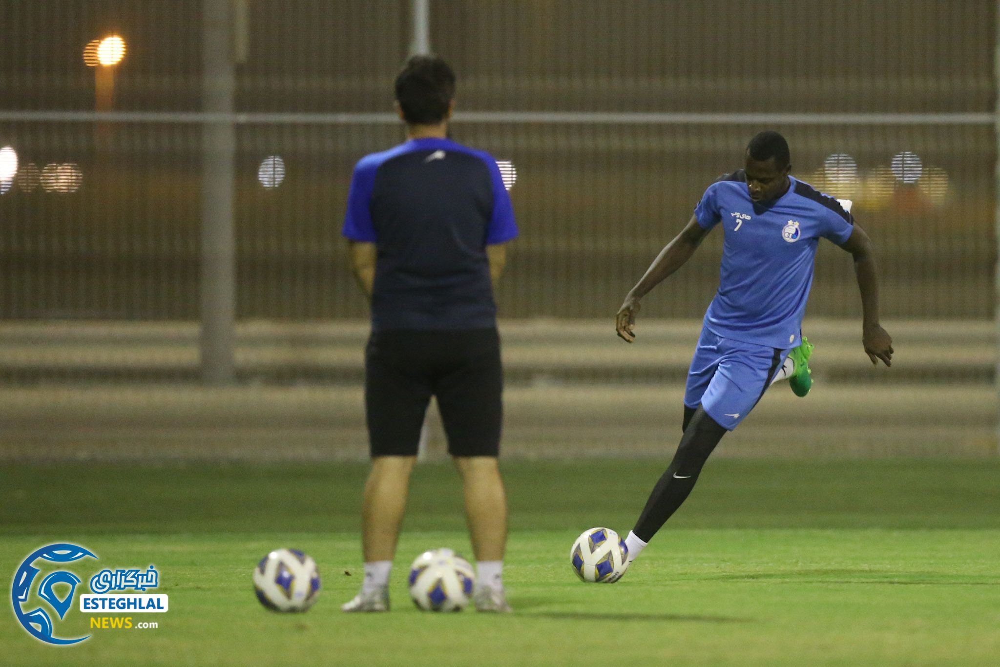 تمرین استقلال در جده