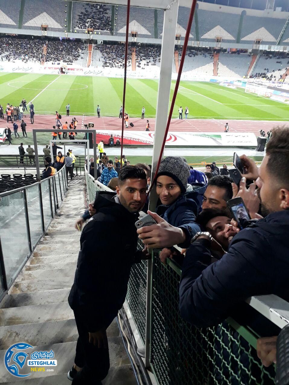 حواشی دیدار استقلال و نفت مسجدسلیمان