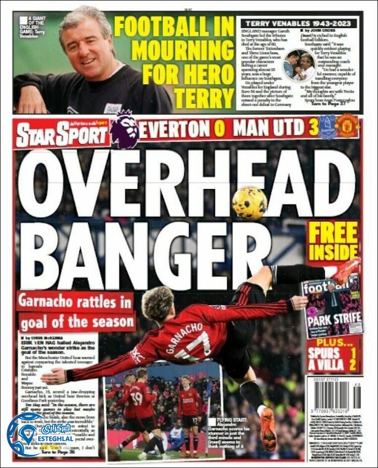 روزنامه ورزشی استاراسپورت دوشنبه 6 آذر 1402 