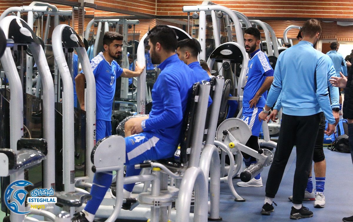 تمرین استقلال 5 بهمن  ماه 97