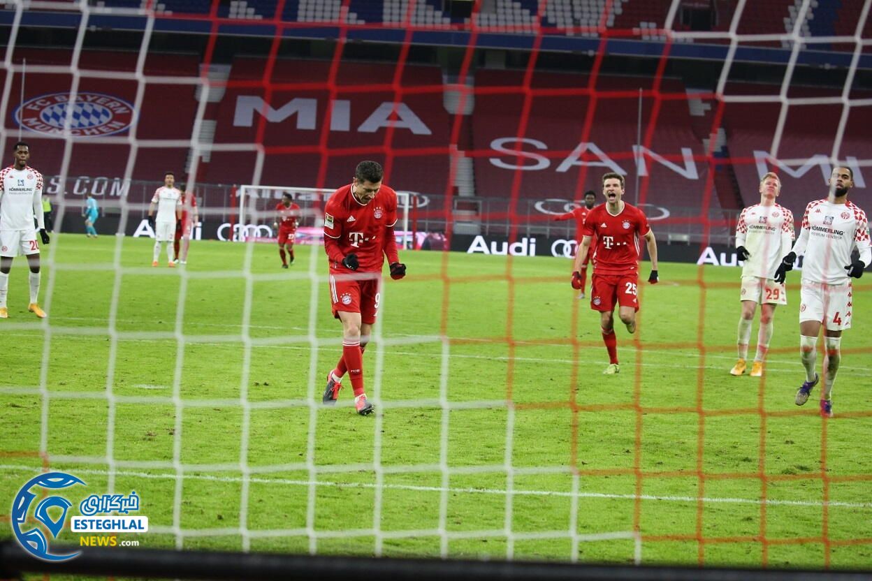 بایرن مونیخ 5-2 ماینتس