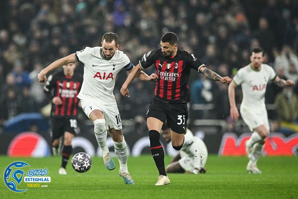 تاتنهام 0-0 آث میلان