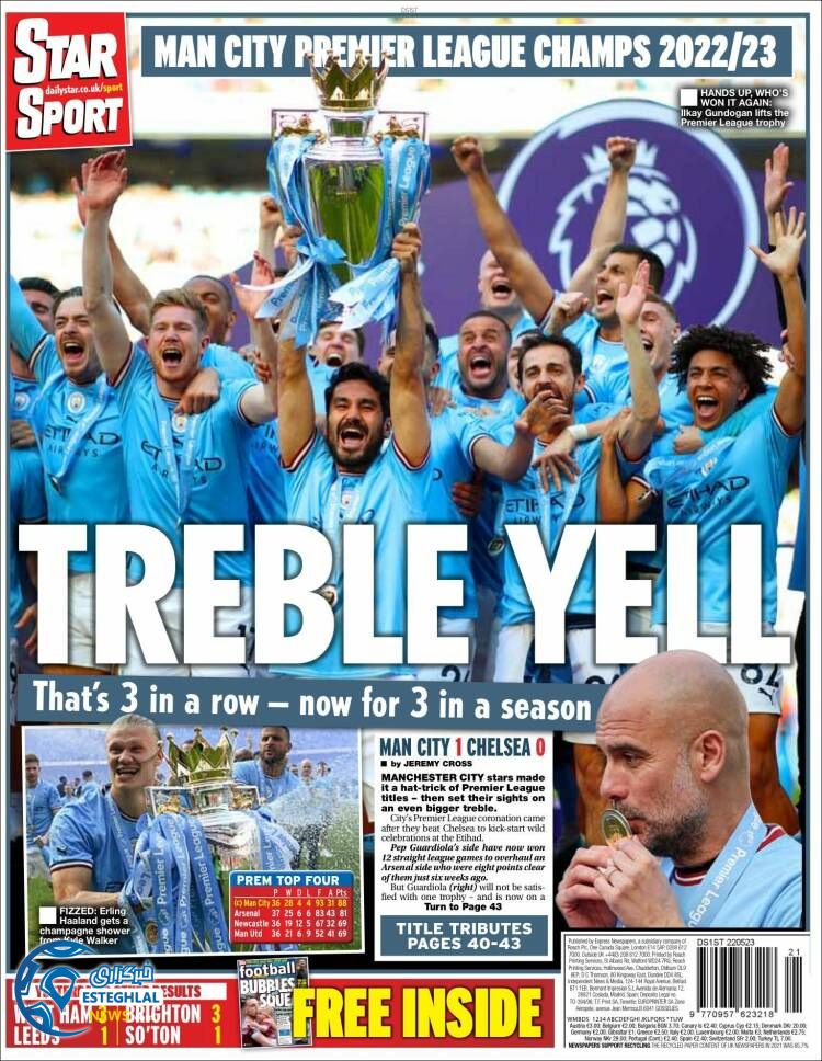 روزنامه ورزشی استار اسپورت دوشنبه 1 خرداد 1402