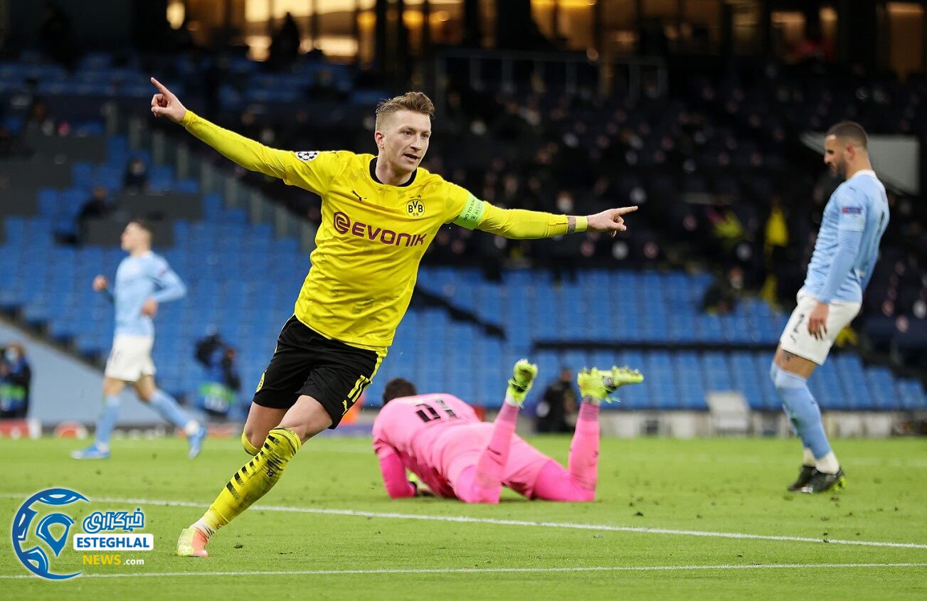 منچسترسیتی 2-1 دورتموند