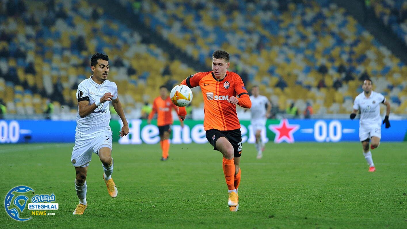 شاختار دونتسک 1-0 مکابی تل آویو