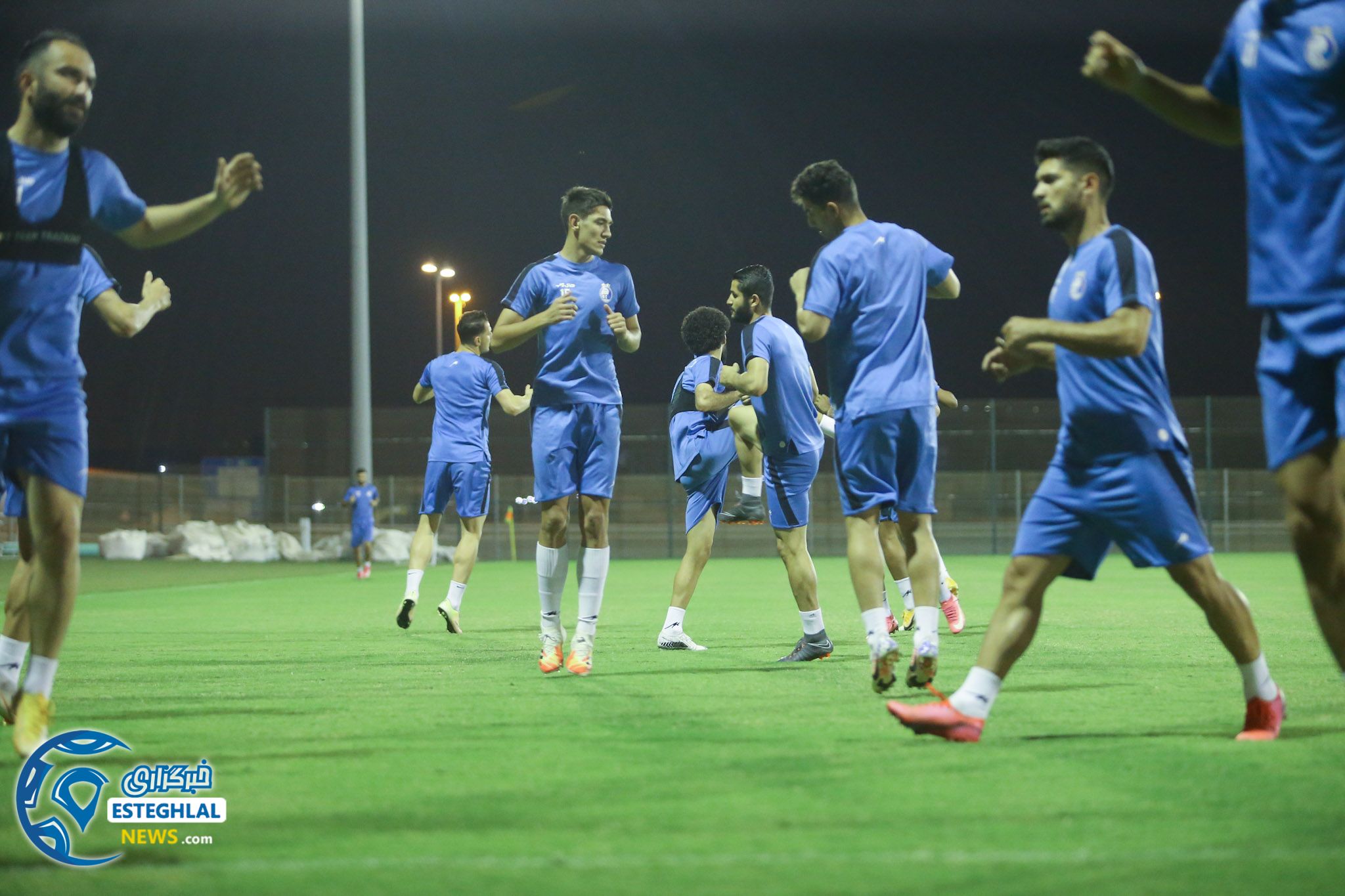 تمرین استقلال در جده