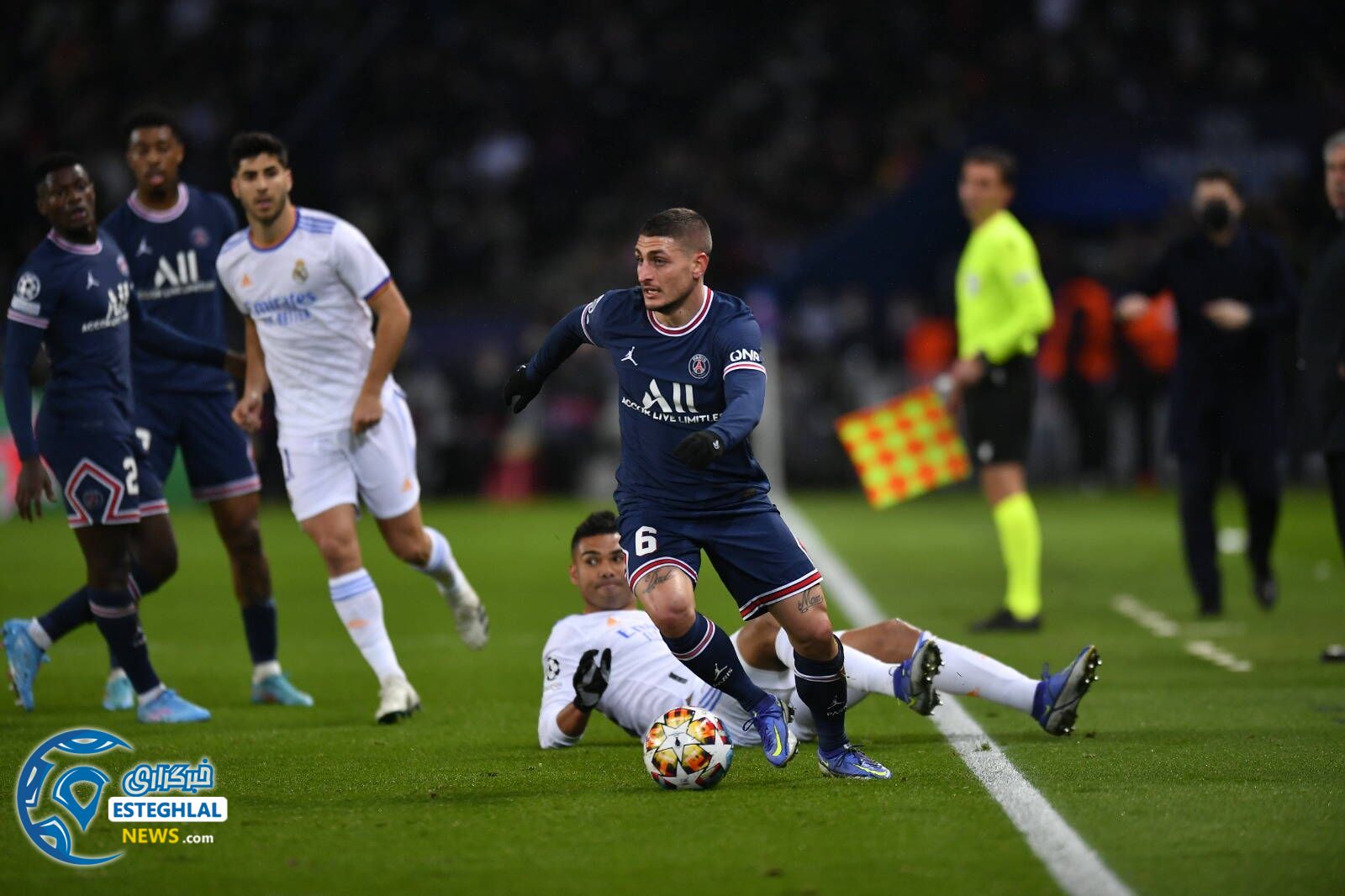 پاری سن ژرمن 1-0 رئال مادرید