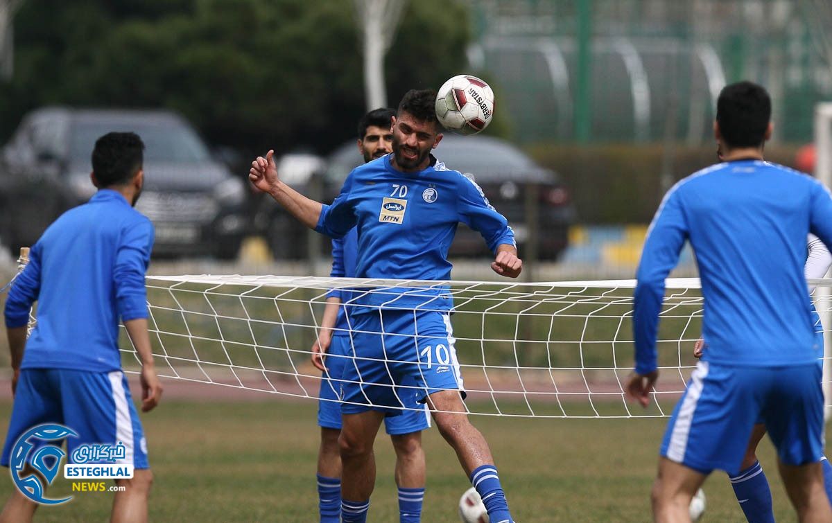 تمرین استقلال 23 اسفند ماه 97