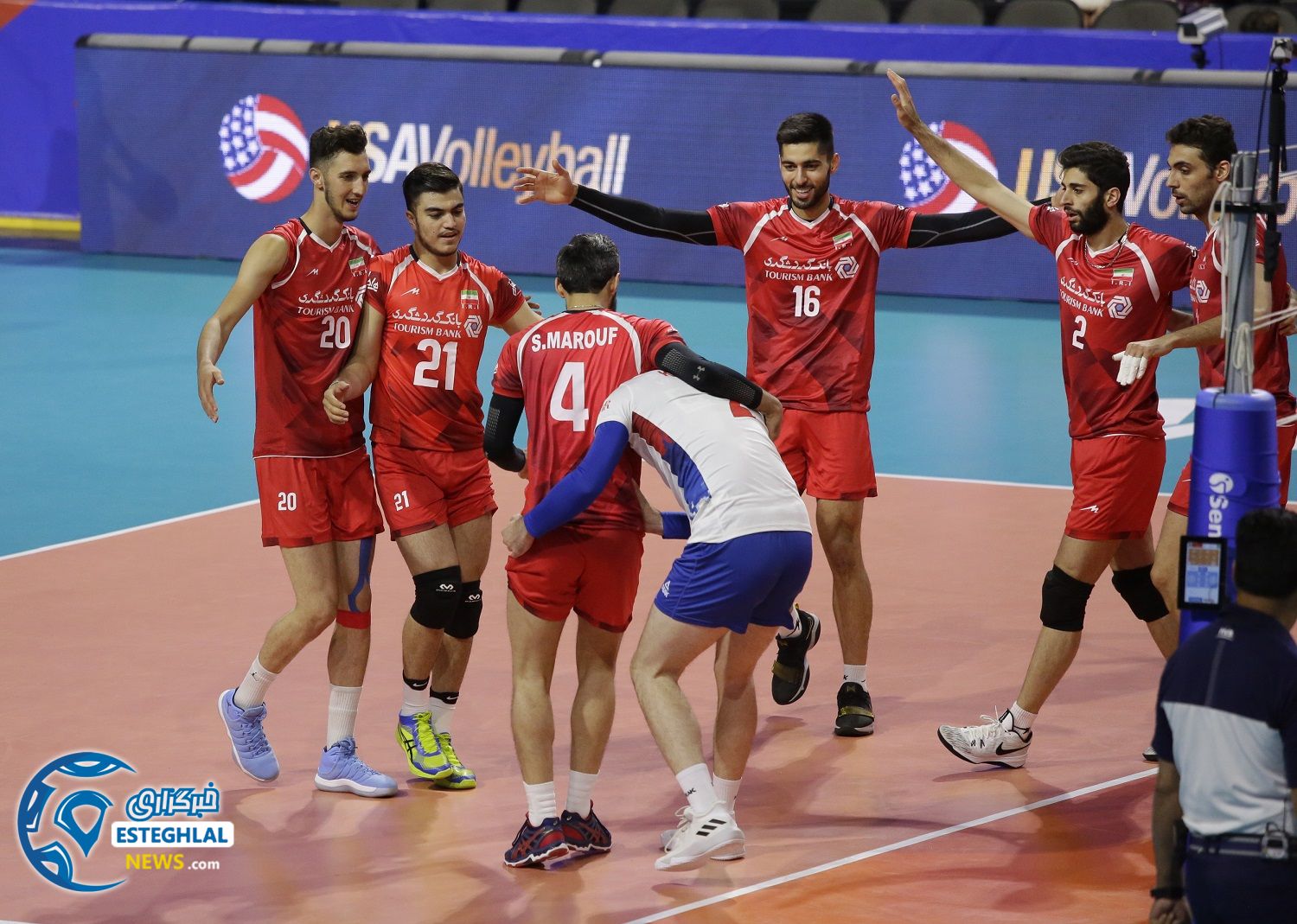 والیبال لیگ ملت های جهان 2018