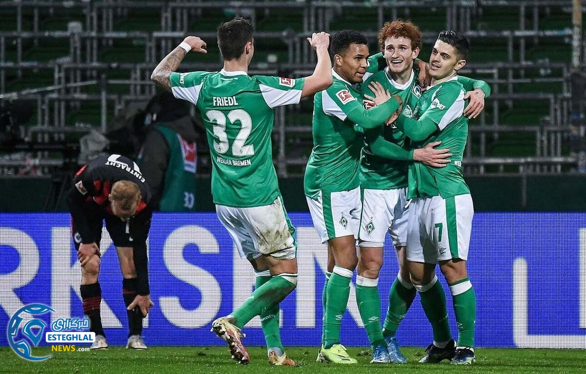 وردربرمن 2-1 فرانکفورت