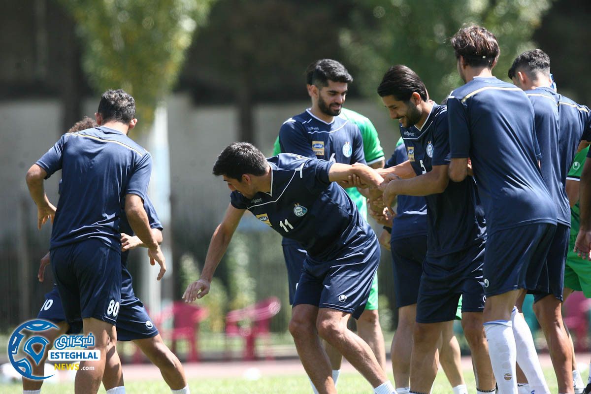 تمرین صبح استقلال 31 مرداد 98