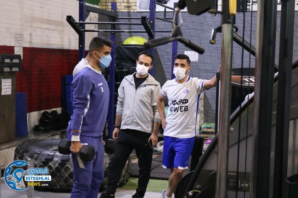 تمرین وزنه استقلال