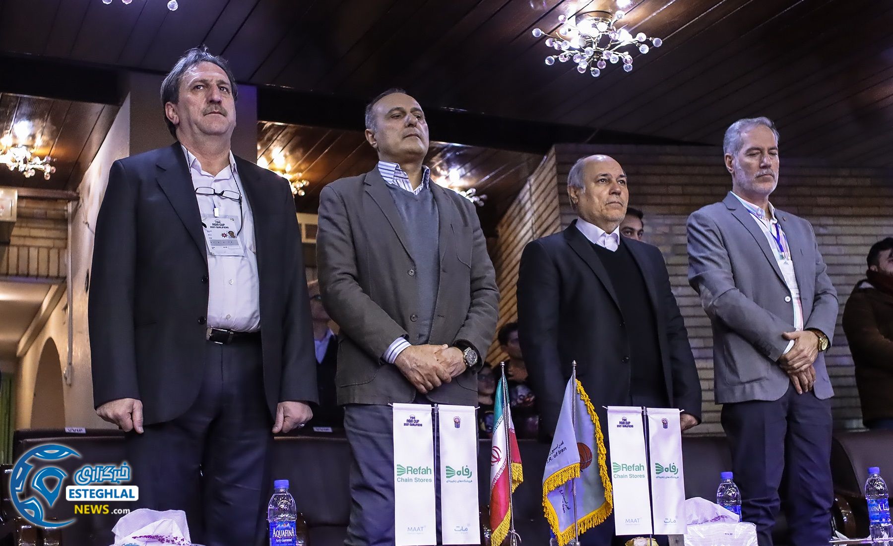 دیدار تیم های ملی بسکتبال ایران و سوریه