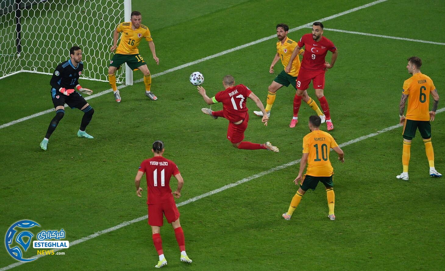 ترکیه 0-2 ولز