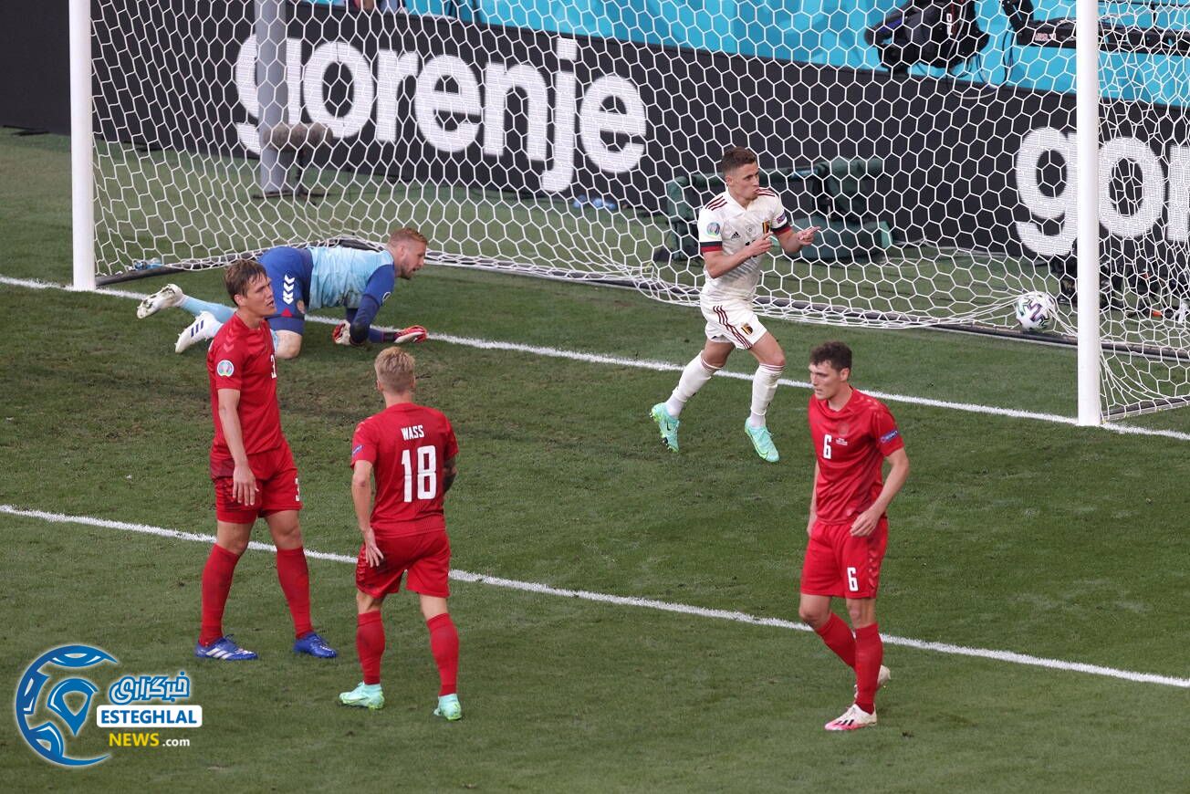 دانمارک 1-2 بلژیک