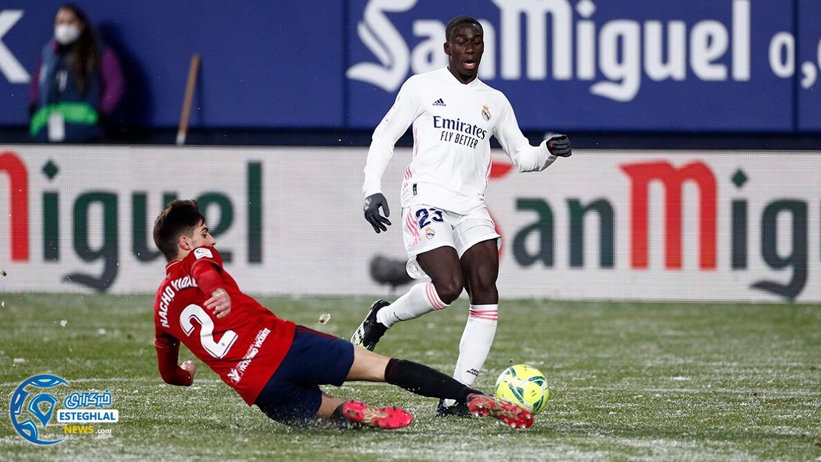 اوساسونا 0-0 رئال مادرید