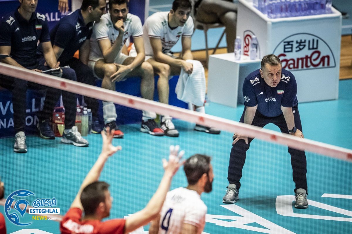 دیدار تیم های ملی والیبال ایران و پرتغال