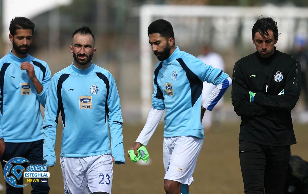 تمرین استقلال 28 بهمن  ماه 97