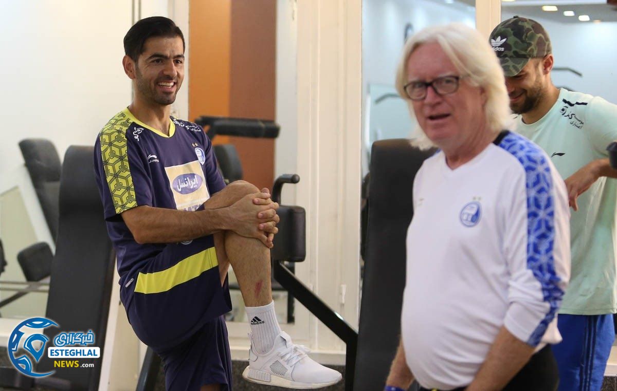 تمرین استقلال شنبه 20 مرداد 97