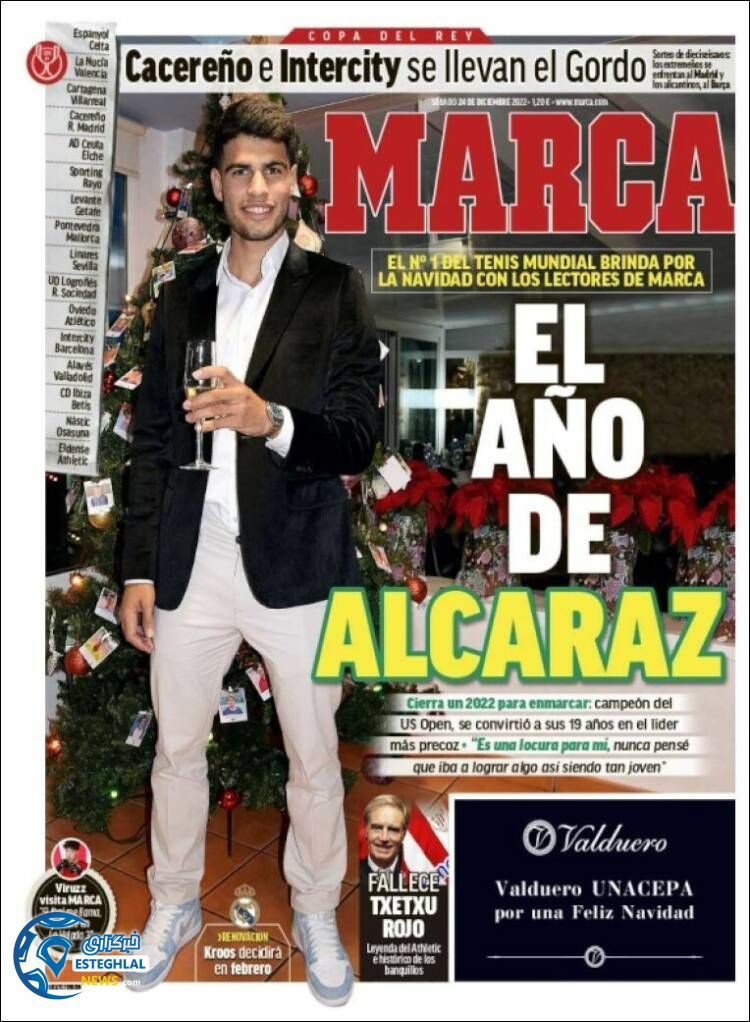 روزنامه ورزشی مارکا شنبه 3 دی 1401 