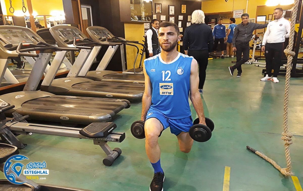 تمرین استقلال 8 اردیبهشت 98