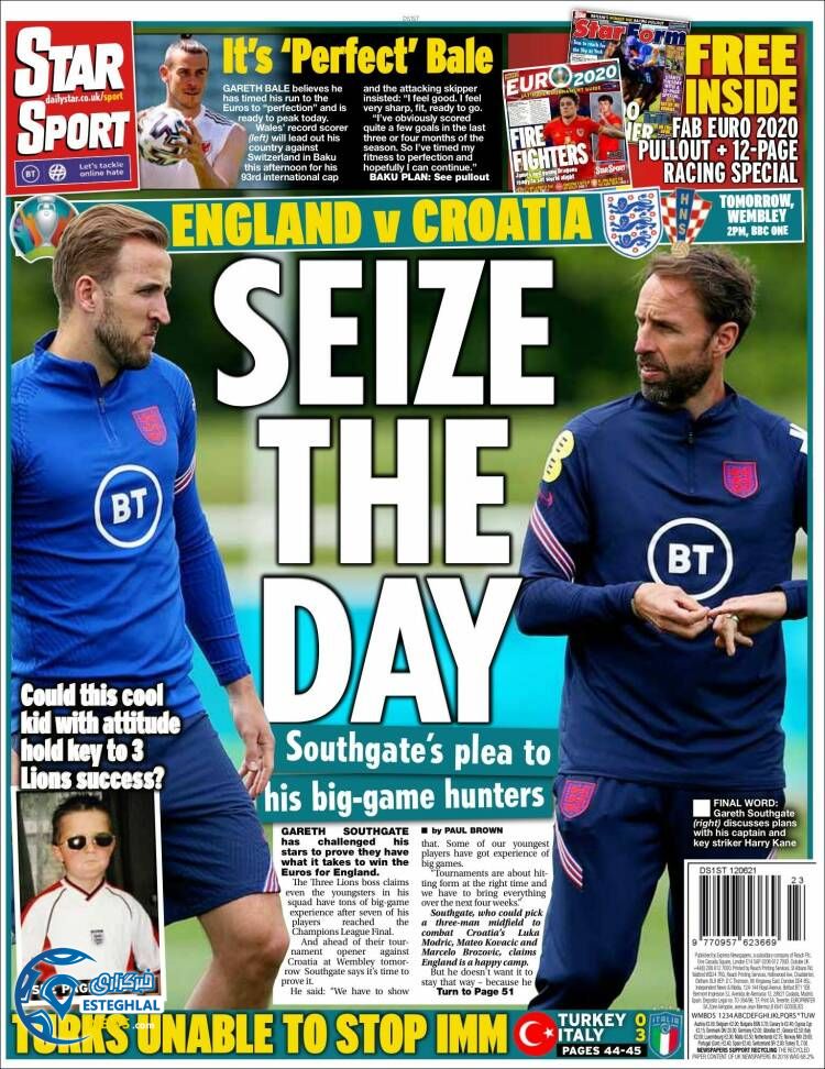 روزنامه ورزشی استار اسپورت شنبه 22 خرداد 1400