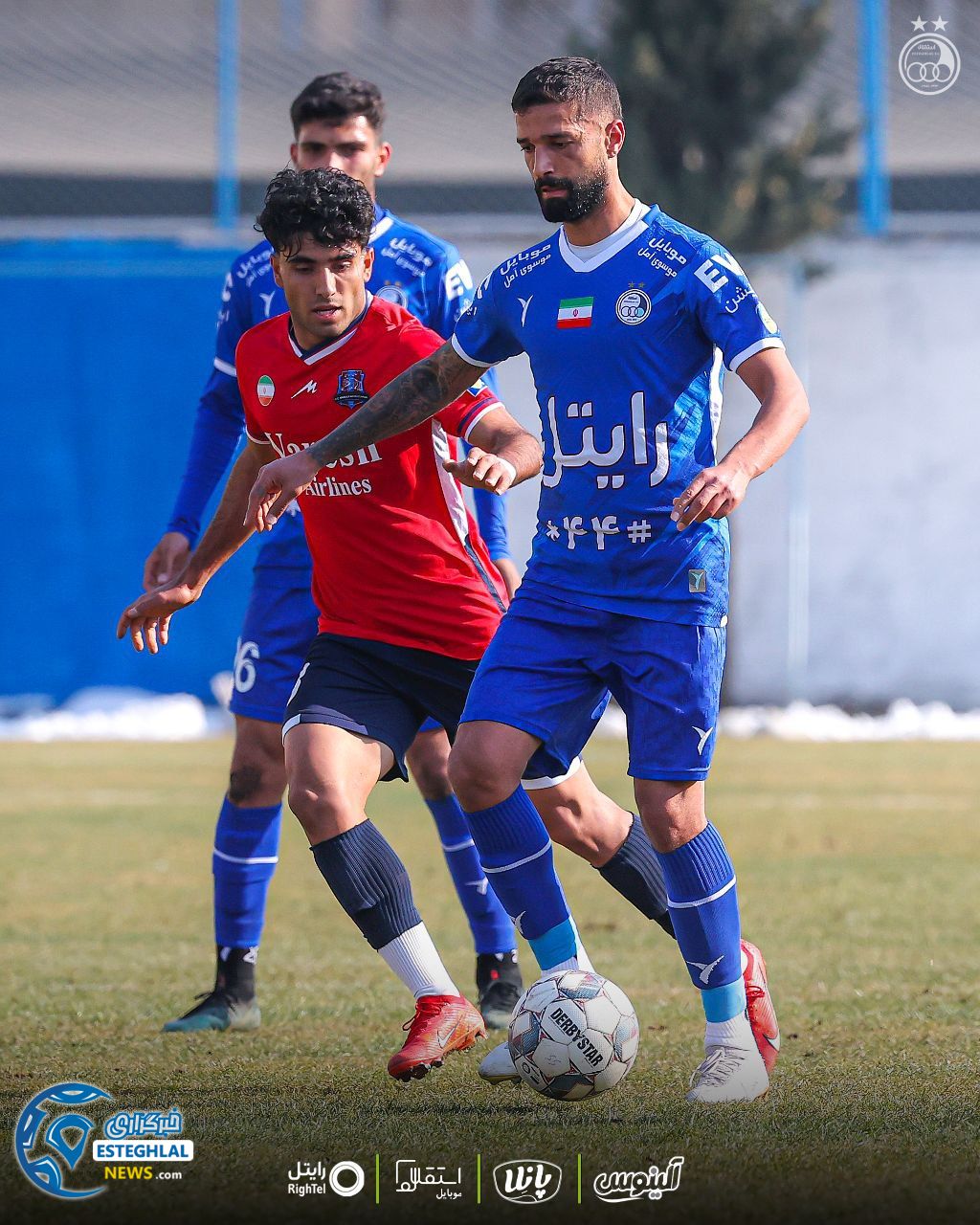 دیدار دوستانه استقلال و نساجی