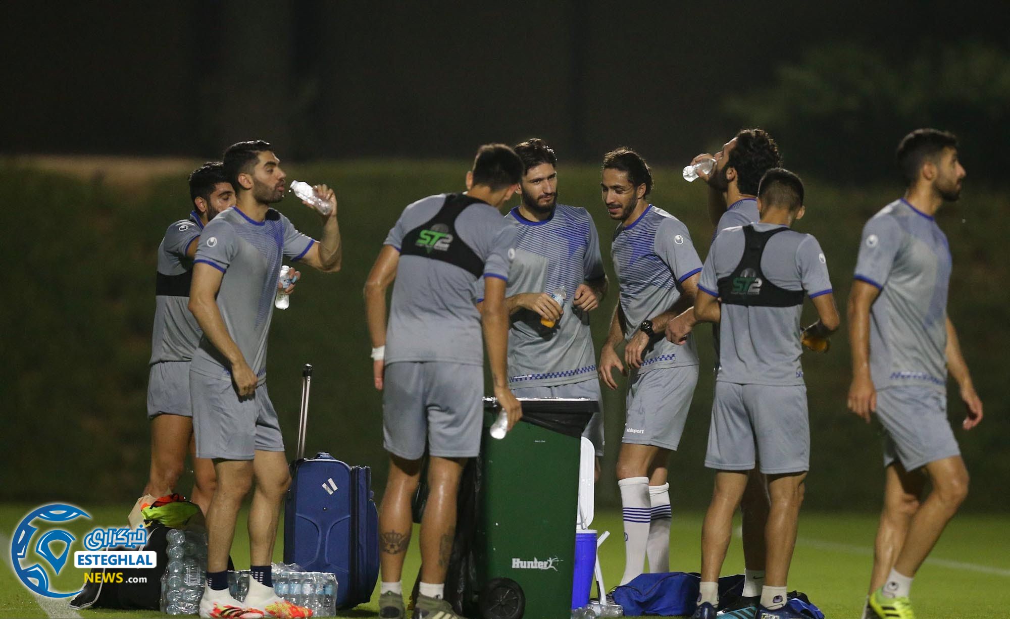 تمرین استقلال در دوحه