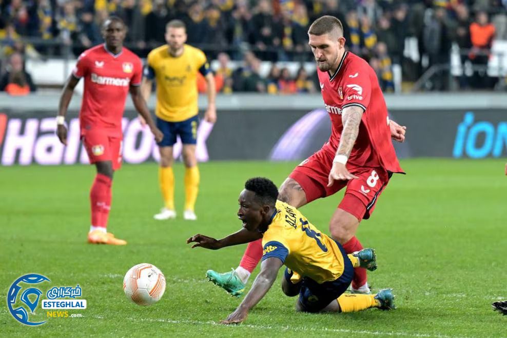 یونیون سنت ژیل 4-1 بایرلورکوزن 