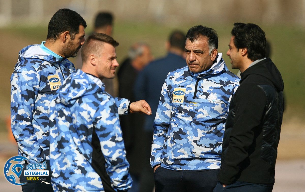 تمرین استقلال 3 بهمن  ماه 97