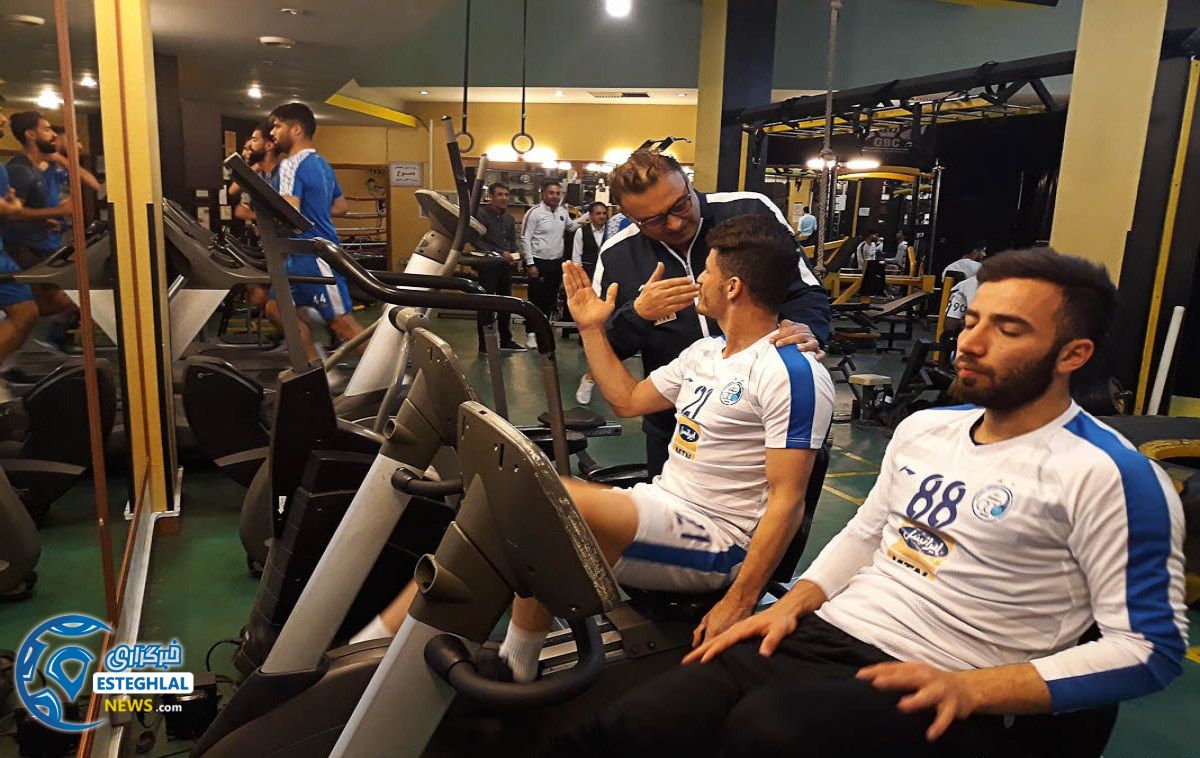 تمرین استقلال 8 اردیبهشت 98