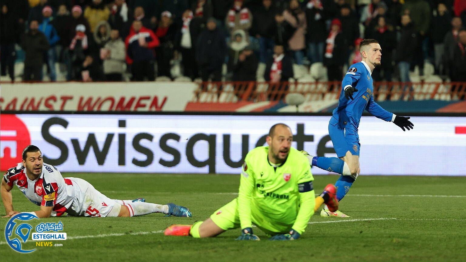 ستاره سرخ بلگراد 2-1 رنجرز