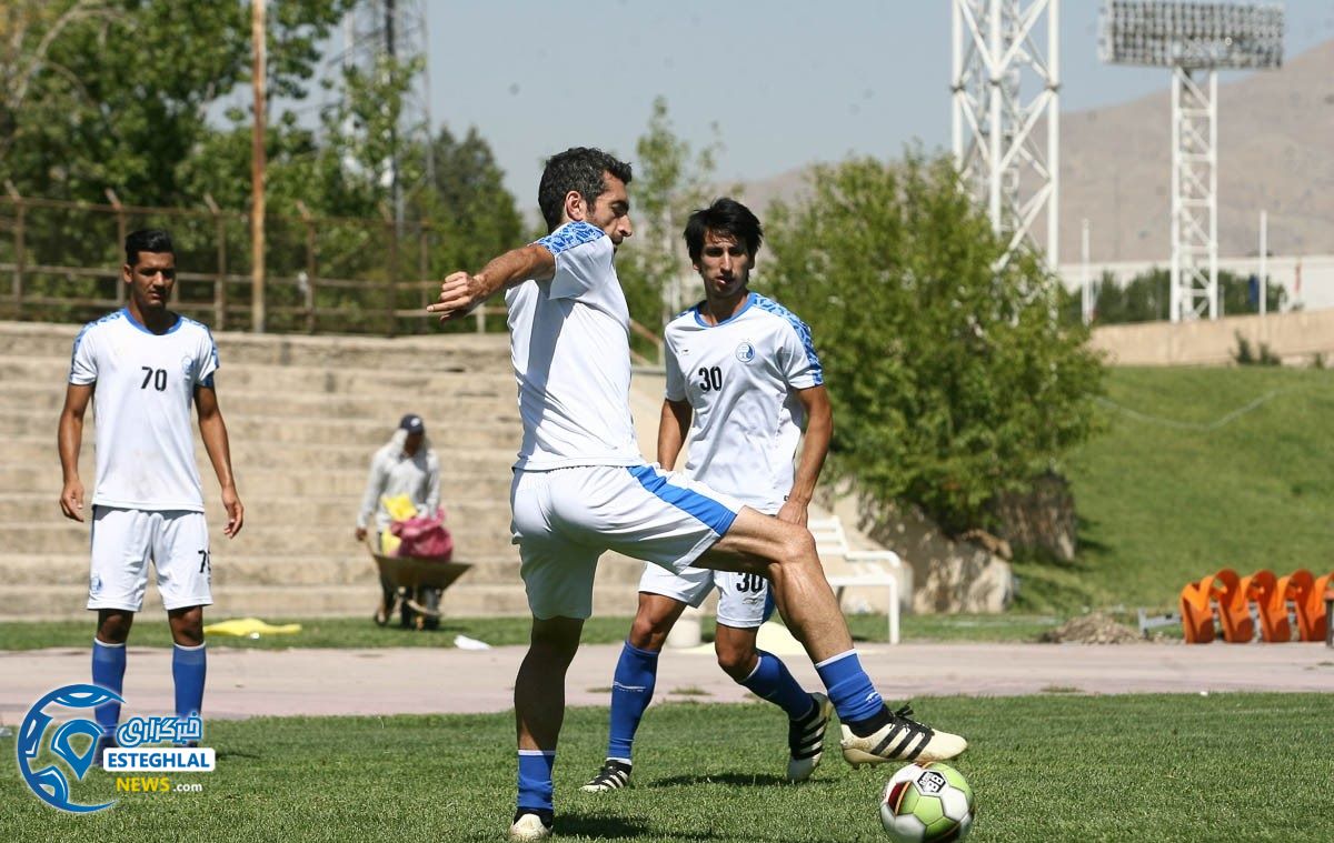 عظیم گوک در تمرین 7 شهریور 96