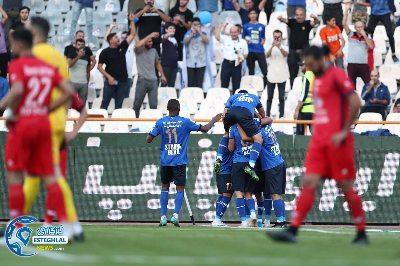 استقلال(تاج) 3-1 نساجی مازندران