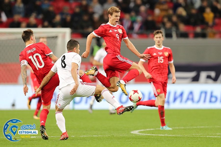 دیدار دوستانه روسیه و ایران