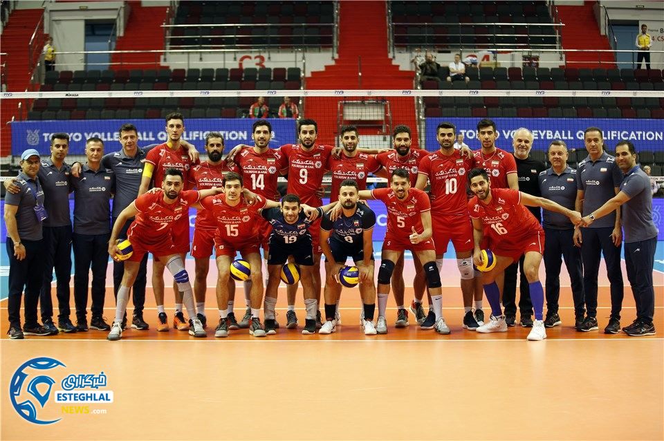 دیدار تیم های ملی والیبال ایران و کوبا