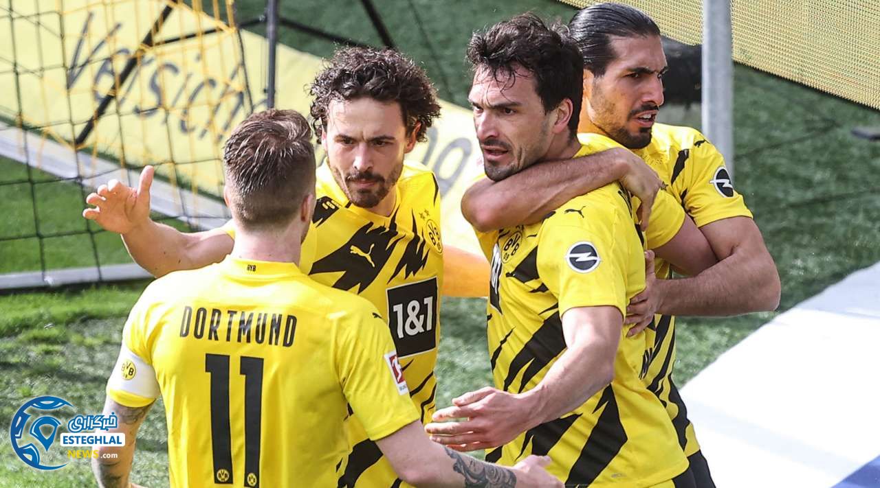 دورتموند 1-2 فرانکفورت