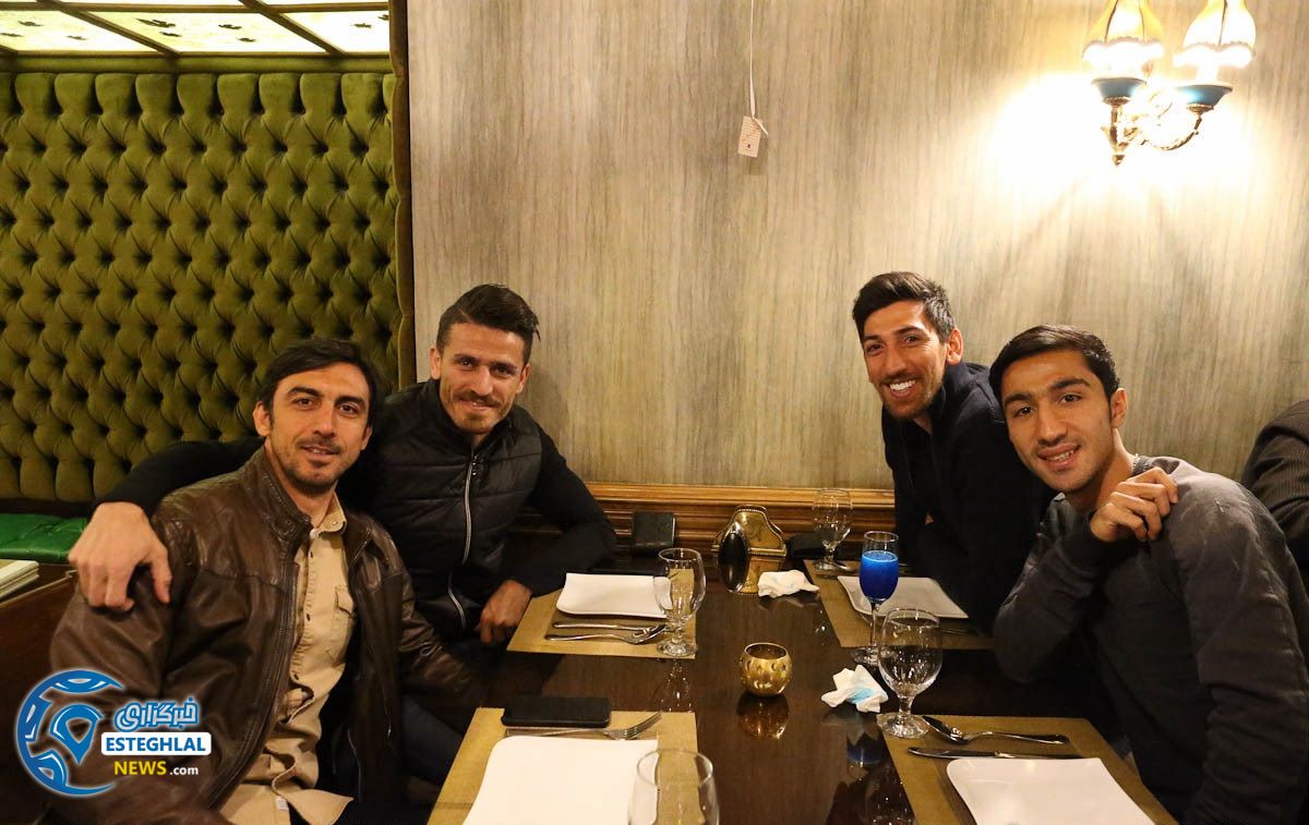 ضیافت شام استقلالی ها قبل از مصاف با العین امارات