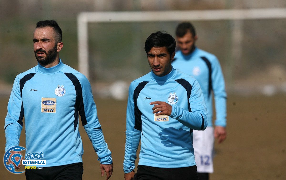 تمرین استقلال 3 بهمن  ماه 97