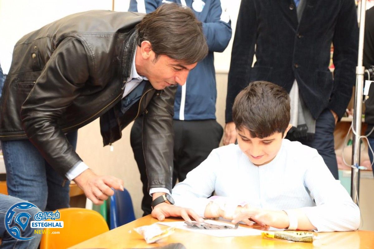 حضور استقلالی ها در موسسه محک