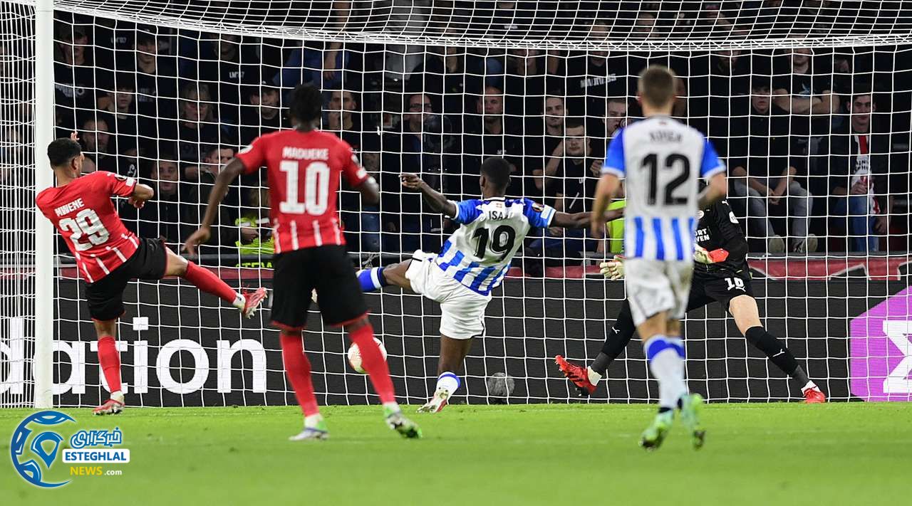 آیندهوون 2-2 رئال سوسیداد