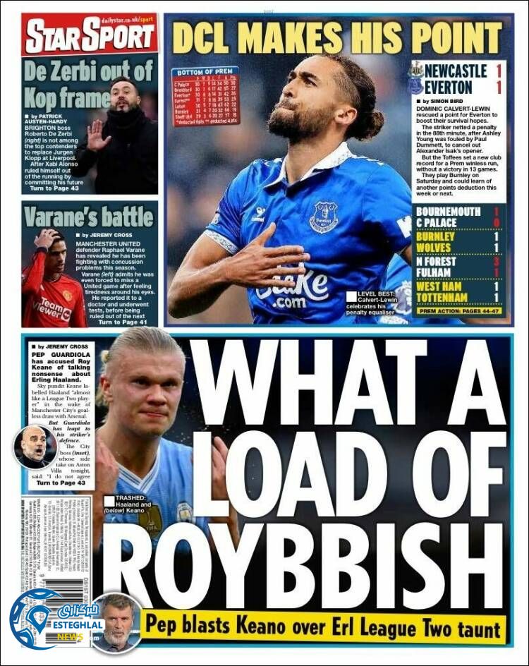 روزنامه ورزشی استار اسپورت چهارشنبه 15 فروردین 1403 