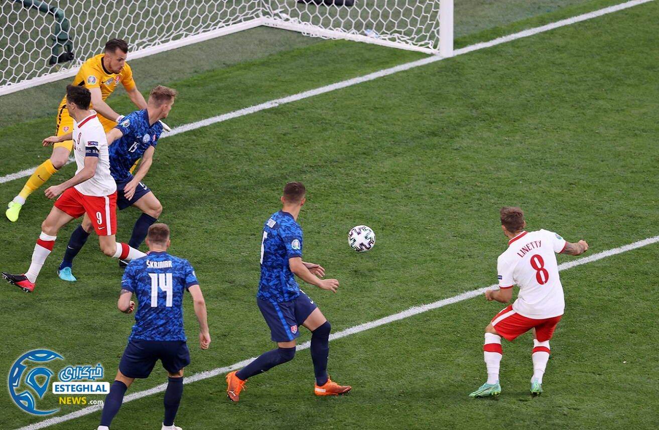 لهستان 1-2 اسلواکی