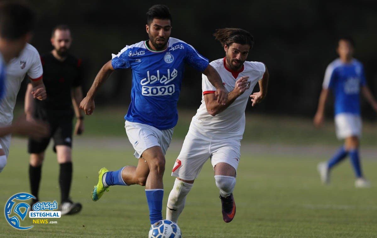 دیدار دوستانه استقلال و نساجی