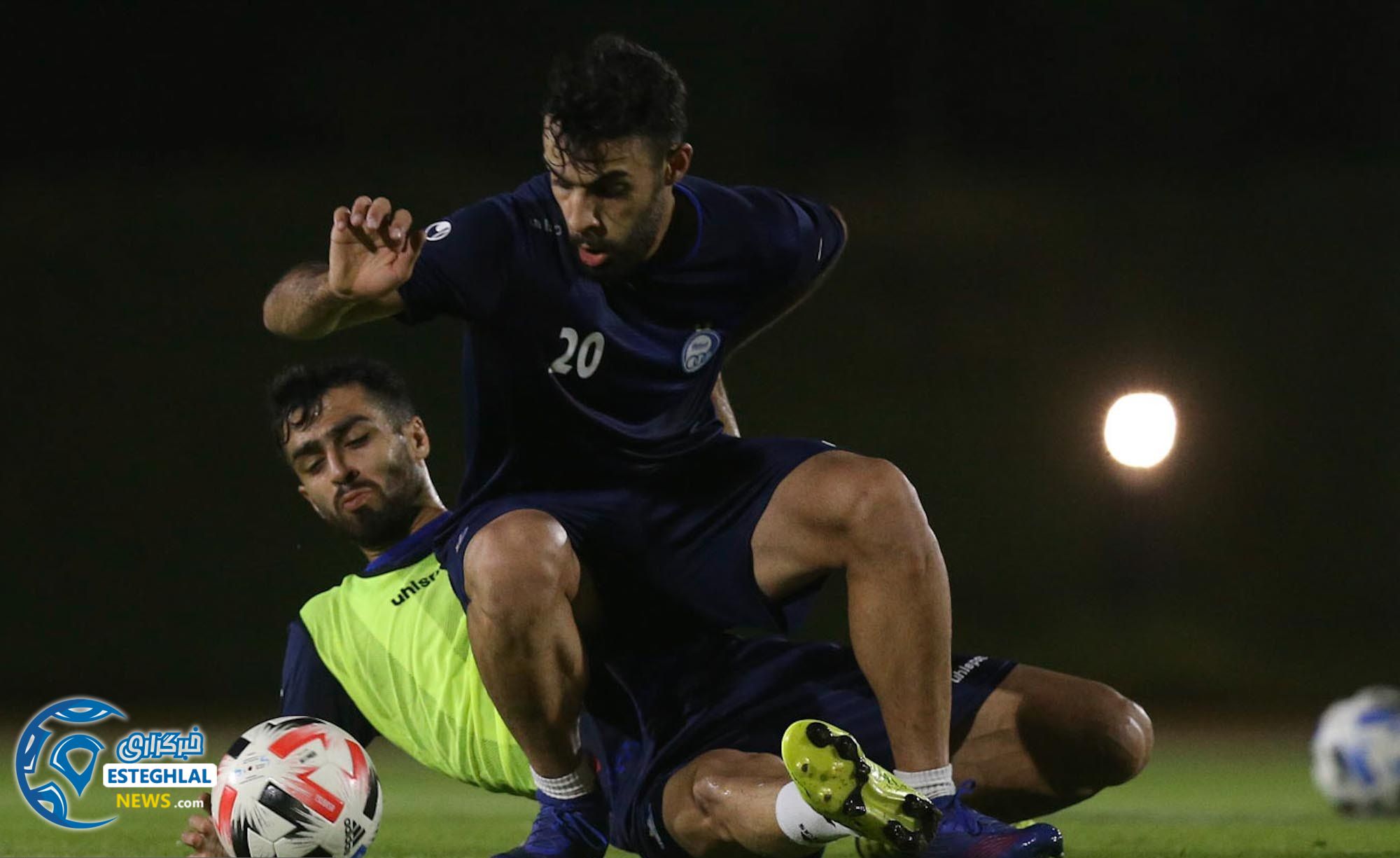 تمرین استقلال در دوحه