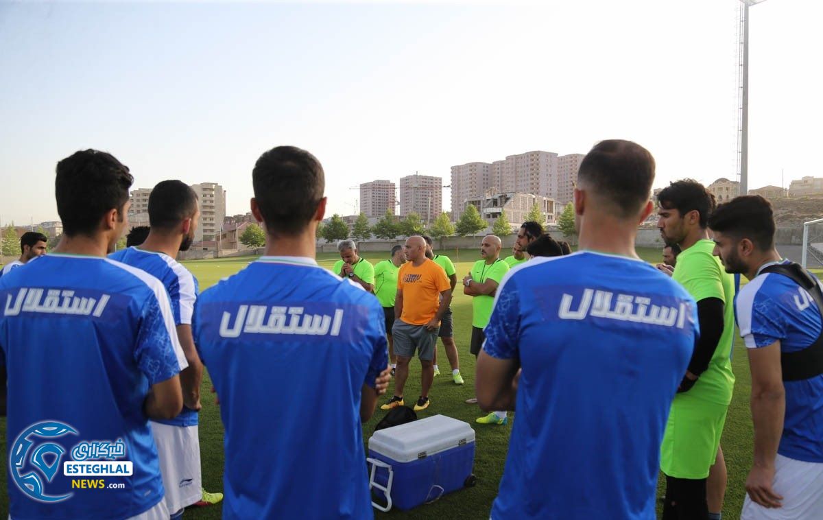 تمرین استقلال در اردوی ارمنستان