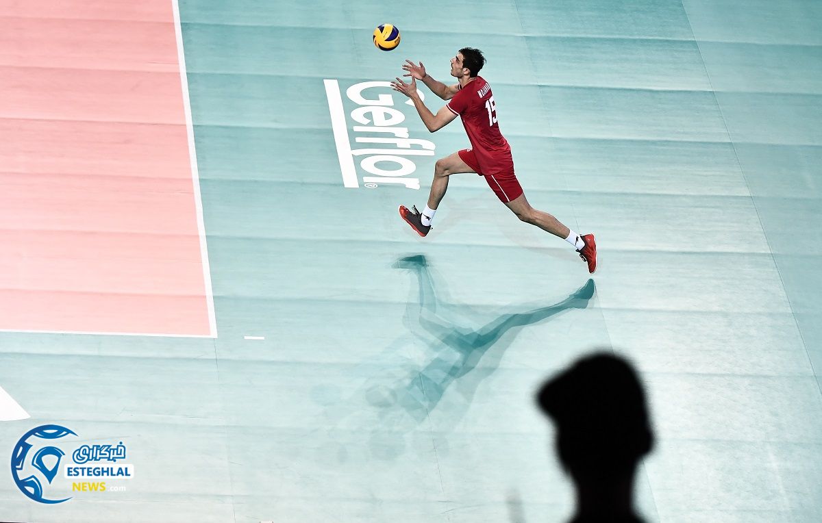 ذیذار تیم ملی والیبال چین و ایران