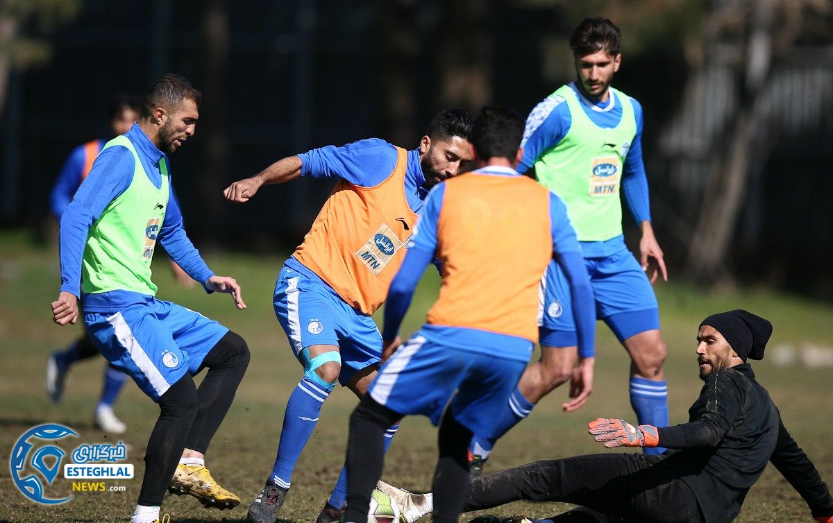 تمرین استقلال 23 بهمن  ماه 97