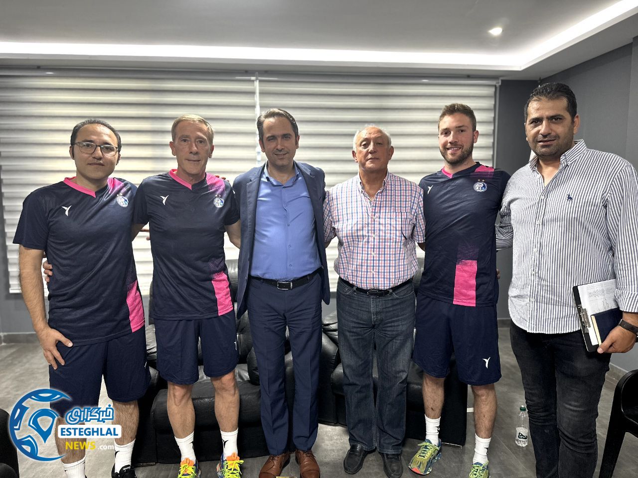 علی خطیر و مربیان اسپانیایی