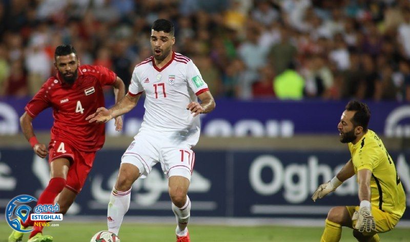 دیدار دوستانه ایران و سوریه